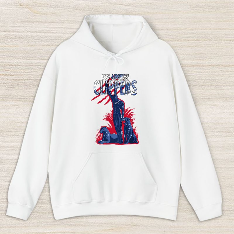 Black Panther NBA Los Angeles Clippers Unisex Hoodie TAH8051