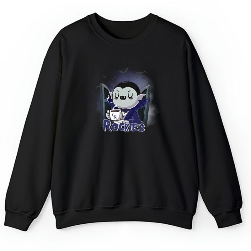 Dracula X Colorado Rockies Team X MLB X Baseball Fans Unisex Sweatshirt TAS7841