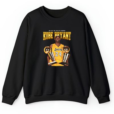 Kobe Bryant Black Mama Forever Bb24 5 Rings Championship Unisex Sweatshirt TAS6609