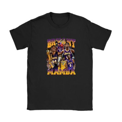Kobe Bryant Vintage Bootleg Basketball The Black Mamba Unisex T-Shirt Cotton Tee TAT6616