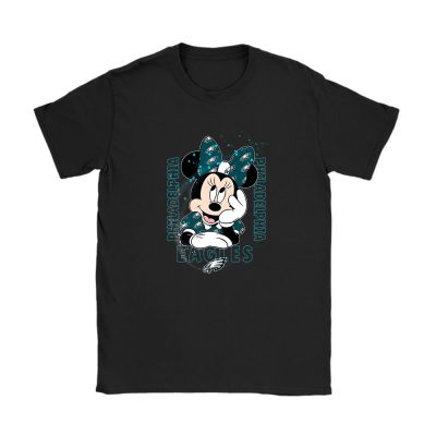 Mickey Mouse X Philadelphia Eagles Team X NFL X American Football Unisex T-Shirt TAT5927