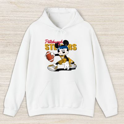 Mickey Mouse X Pittsburgh Steelers Team NFL American Football Unisex Hoodie TAH8635