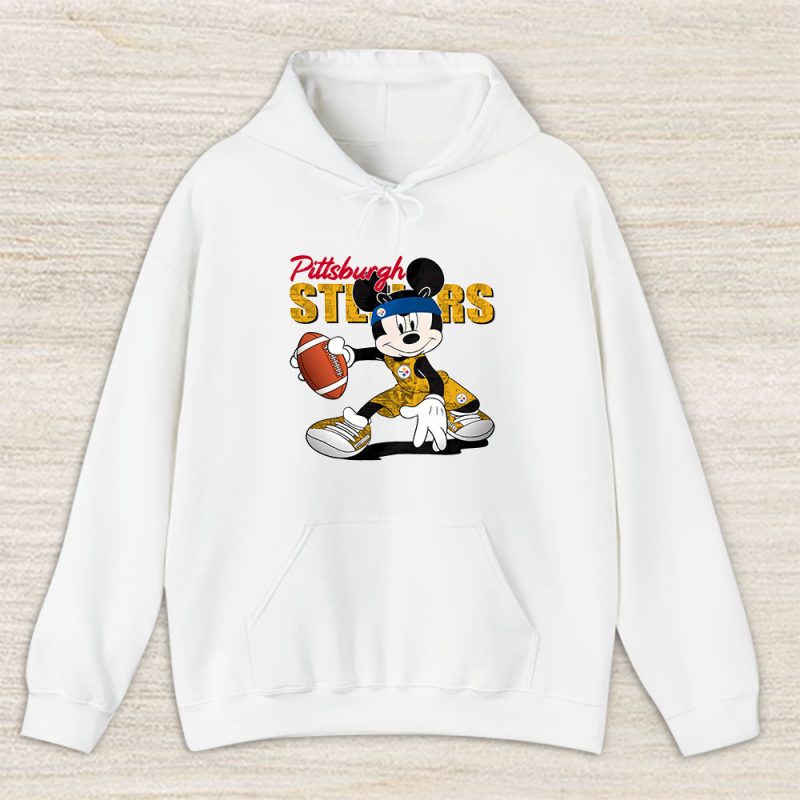 Mickey Mouse X Pittsburgh Steelers Team NFL American Football Unisex Hoodie TAH8635