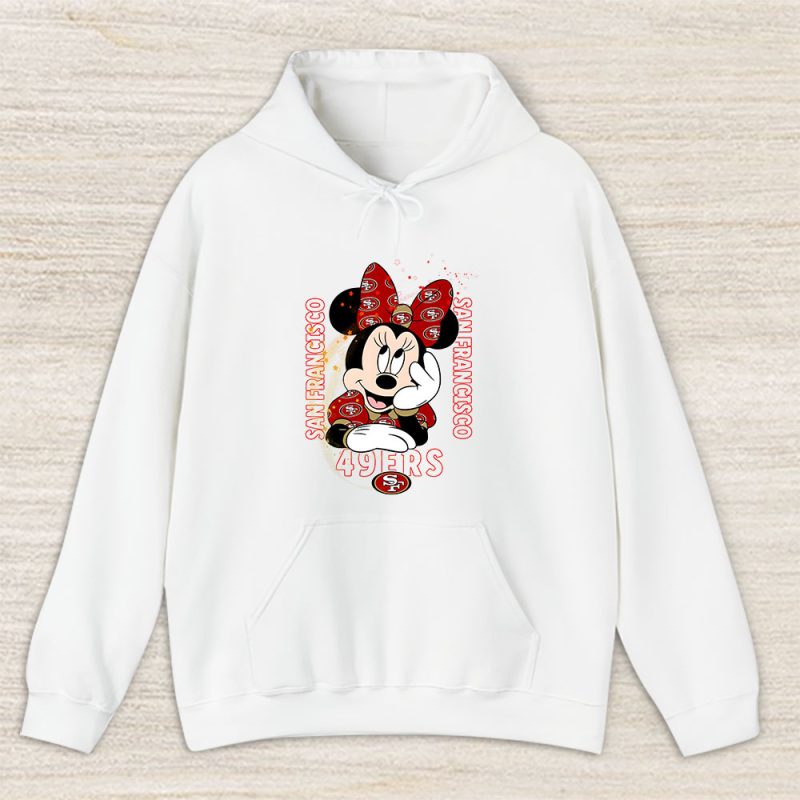 Mickey Mouse X San Francisco 49ers Team X NFL X American Football Unisex Hoodie TAH5933