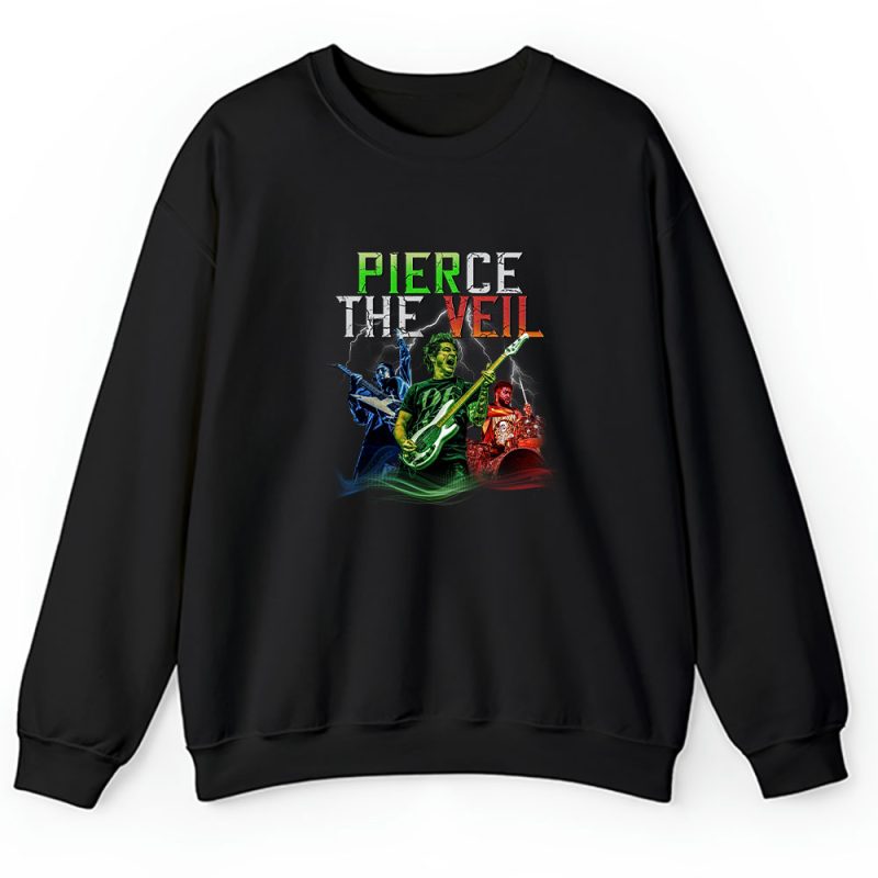 Pierce The Veil Ptv The Veil The Rock Band The Veilers Unisex Sweatshirt TAS6434