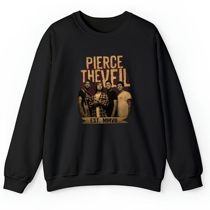 Pierce The Veil Unisex Rock Music Band Misadventures Album Unisex Sweatshirt TAS6431