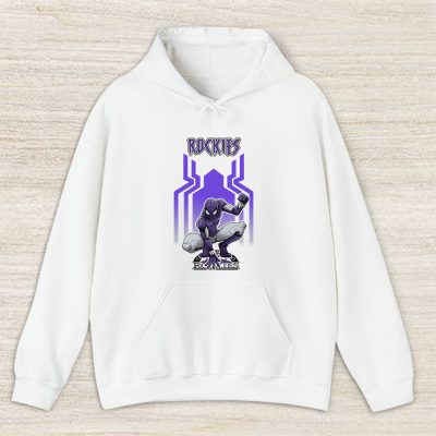 Spiderman MLB Colorado Rockies Unisex Hoodie TAH7172