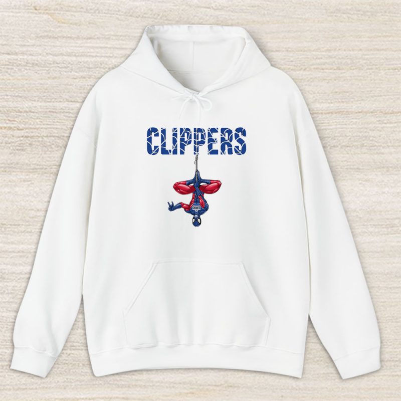 Spiderman NBA Los Angeles Clippers Unisex Hoodie TAH7251