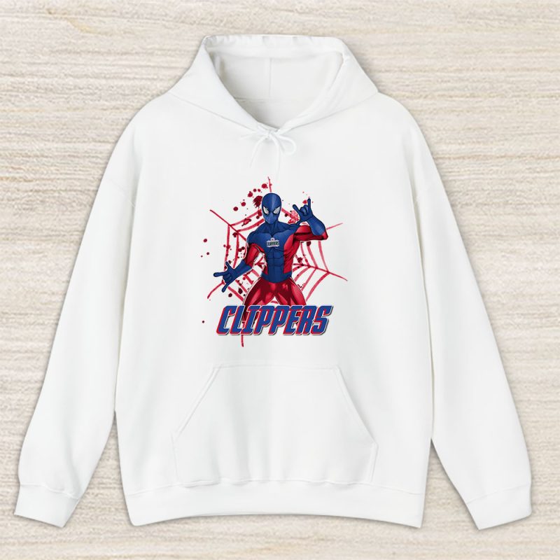 Spiderman NBA Los Angeles Clippers Unisex Hoodie TAH7252