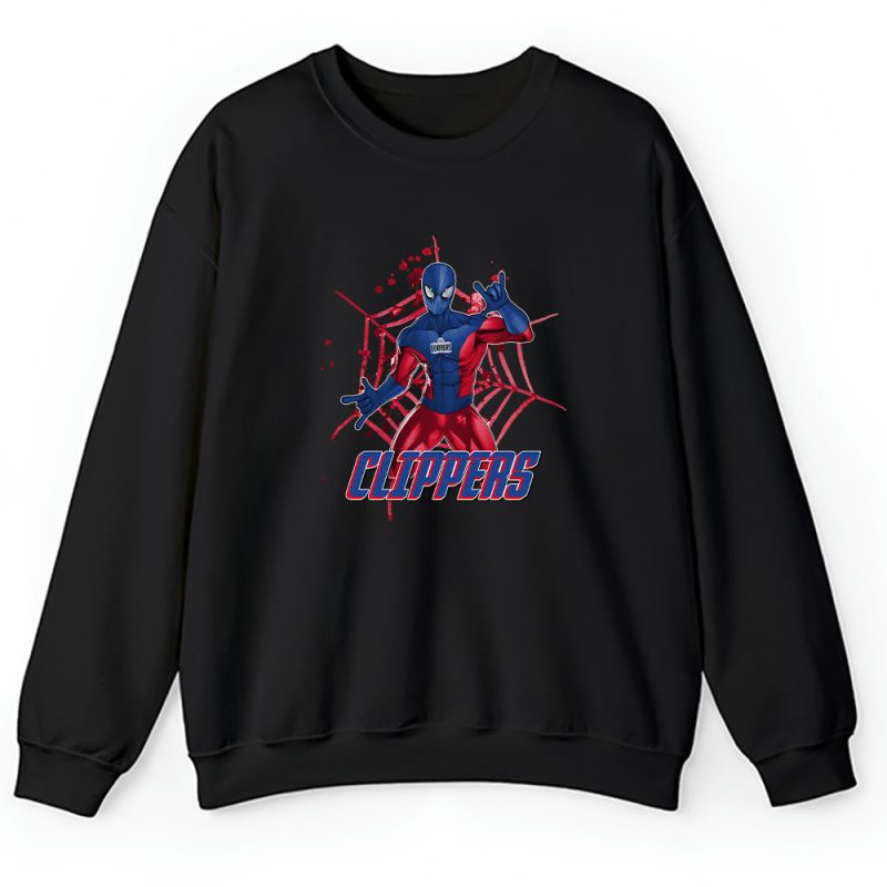Spiderman NBA Los Angeles Clippers Unisex Sweatshirt TAS7252