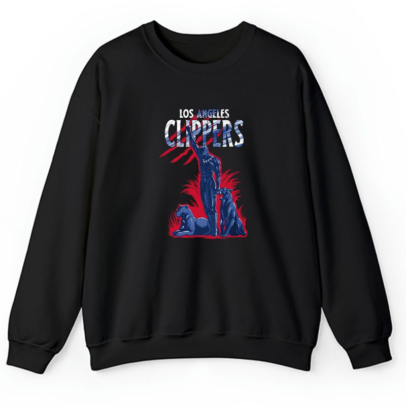 Black Panther NBA Los Angeles Clippers Unisex Sweatshirt TAS8051