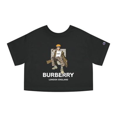 Burberry London Naruto Champion Lady Crop-Top T-Shirt CTB2471