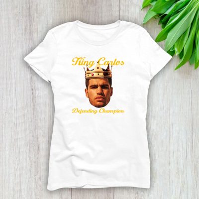 Carlos Alcaraz Winner Wimbledon 2024 X Alcarazarmy X Champion Alcaraz Lady T-Shirt Women Tee LTL12566