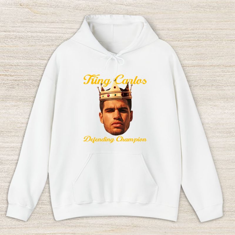 Carlos Alcaraz Winner Wimbledon 2024 X Alcarazarmy X Champion Alcaraz Unisex Hoodie TAH12566