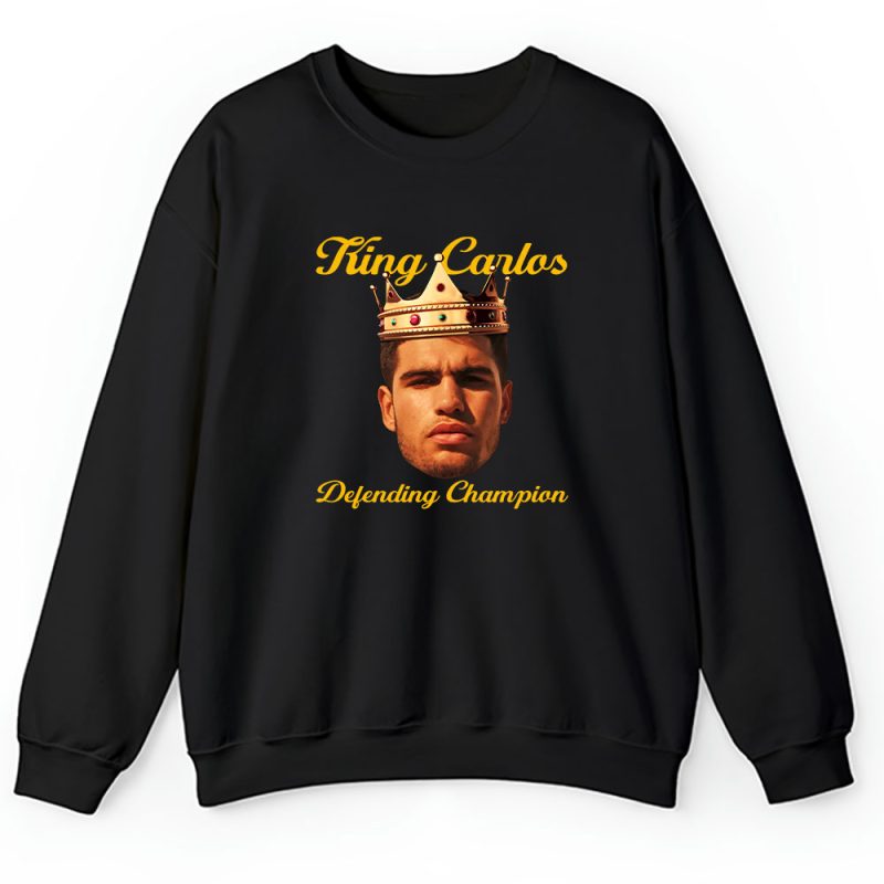 Carlos Alcaraz Winner Wimbledon 2024 X Alcarazarmy X Champion Alcaraz Unisex Sweatshirt TAS12566