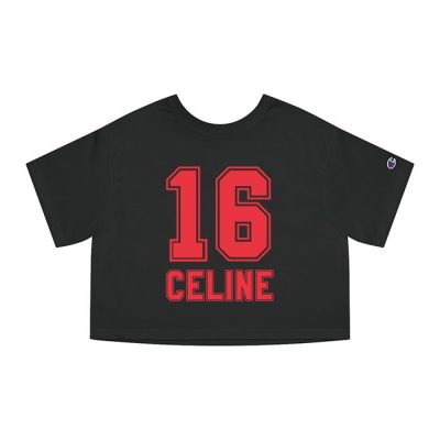 Celine 16 Luxury Champion Lady Crop-Top T-Shirt CTB2787