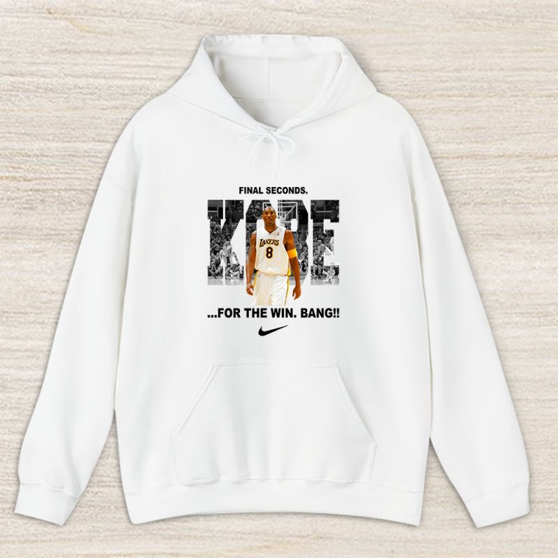 Kobe Bryant Nike Lakers Final Seconds For The Win Bang Unisex Hoodie TAH6605