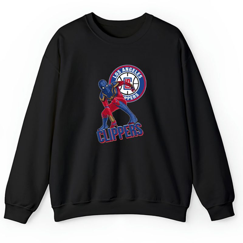 Spiderman NBA Los Angeles Clippers Unisex Sweatshirt TAS8396