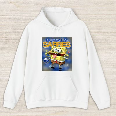 Spongebob Squarepants X Buffalo Sabres Team X NHL X Hockey Fan Unisex Hoodie TAH9530