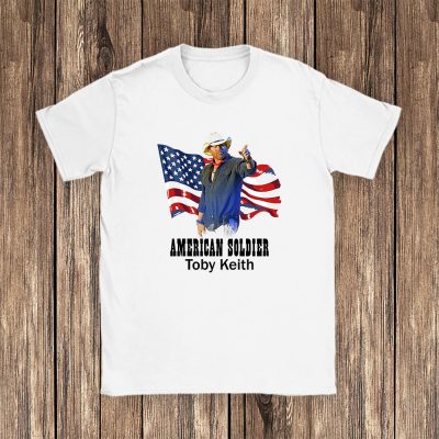 Toby Keith American Soldier Country Music Legend Homage Unisex T-Shirt Cotton Tee TAT12467