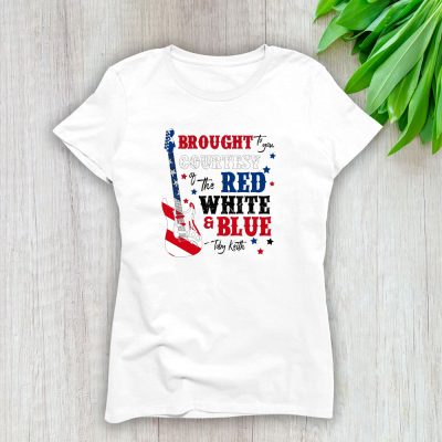 Toby Keith Red White Blue Country Music Lady T-Shirt Women Tee LTL12472