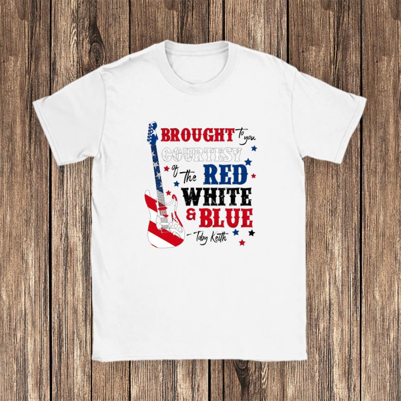 Toby Keith Red White Blue Country Music Unisex T-Shirt Cotton Tee TAT12472