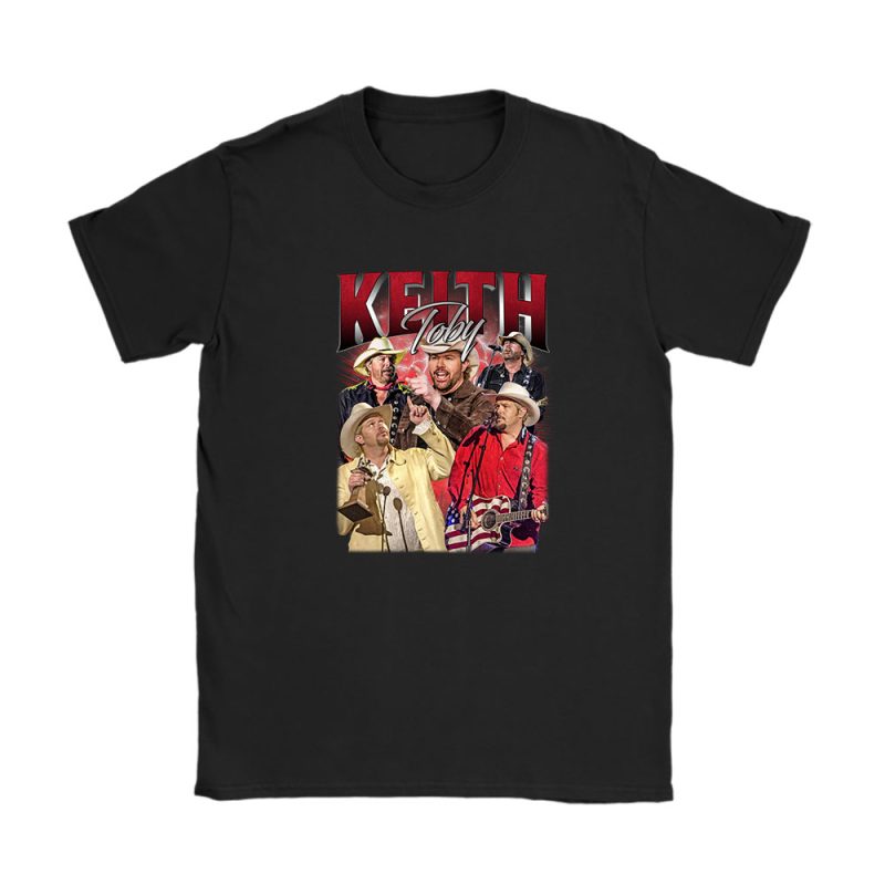 Toby Keith Tk The Outlaw Mr Country Music Unisex T-Shirt Cotton Tee TAT12465