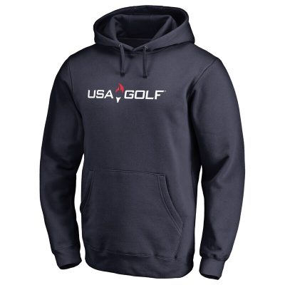 USA Golf Primary Logo Pullover Hoodie - Navy