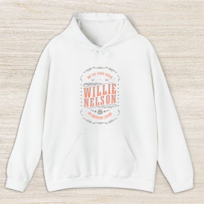 Willie Nelson An American Legend On The Road Again Unisex Hoodie TAH10815