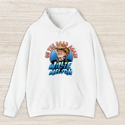 Willie Nelson An American Legend On The Road Again Unisex Hoodie TAH10818
