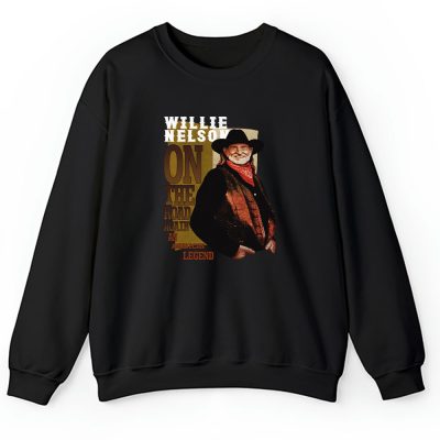 Willie Nelson An American Legend On The Road Again Unisex Sweatshirt TAS10820