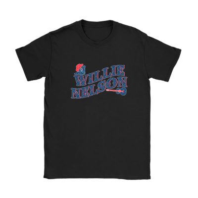 Willie Nelson Willie Hugh Nelson The Outlaw Cowboy Unisex T-Shirt Cotton Tee TAT10827