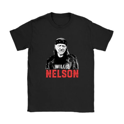 Willie Nelson Willie Hugh Nelson The Outlaw Cowboy Unisex T-Shirt Cotton Tee TAT10828