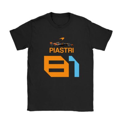 Oscar Piastri 81 X Formula 1 Racing X Basic Style Unisex T-Shirt Cotton Tee TAT13493