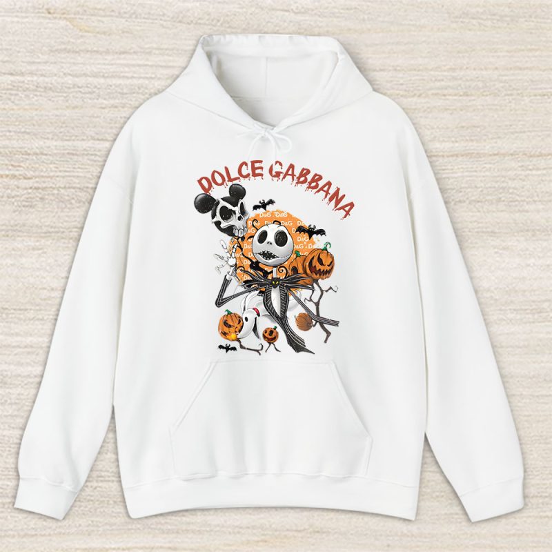 Disney Nightmare On The Main Street Jack Skellington Dolce & Gabbana Unisex Hoodie TAH14658