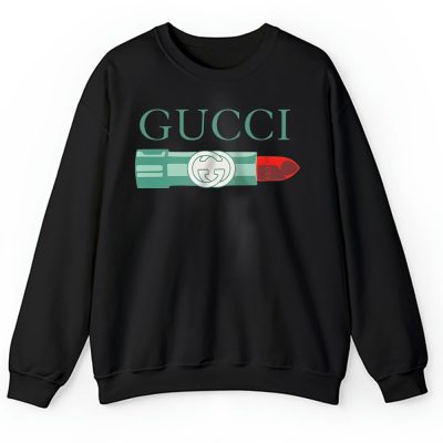 Gucci Lipstick Print Cotton Gucci Unisex Sweatshirt TAS15083