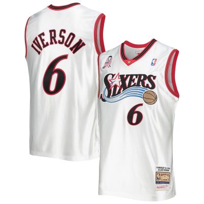 Allen Iverson Eastern Conference Hardwood Classics 2002 NBA All-Star Game Jersey - White