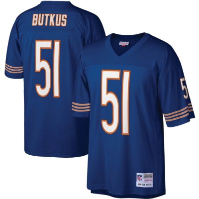 Dick Butkus Chicago Bears Legacy Replica Jersey - Navy