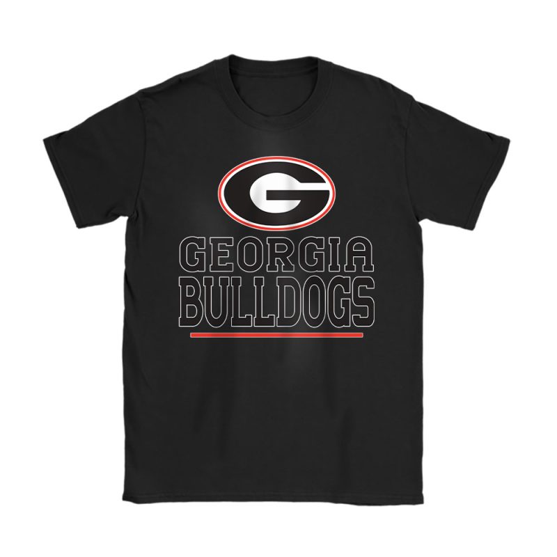 Georgia Team College Football Bulldogs Football Unisex T-Shirt Cotton Tee TAT23356