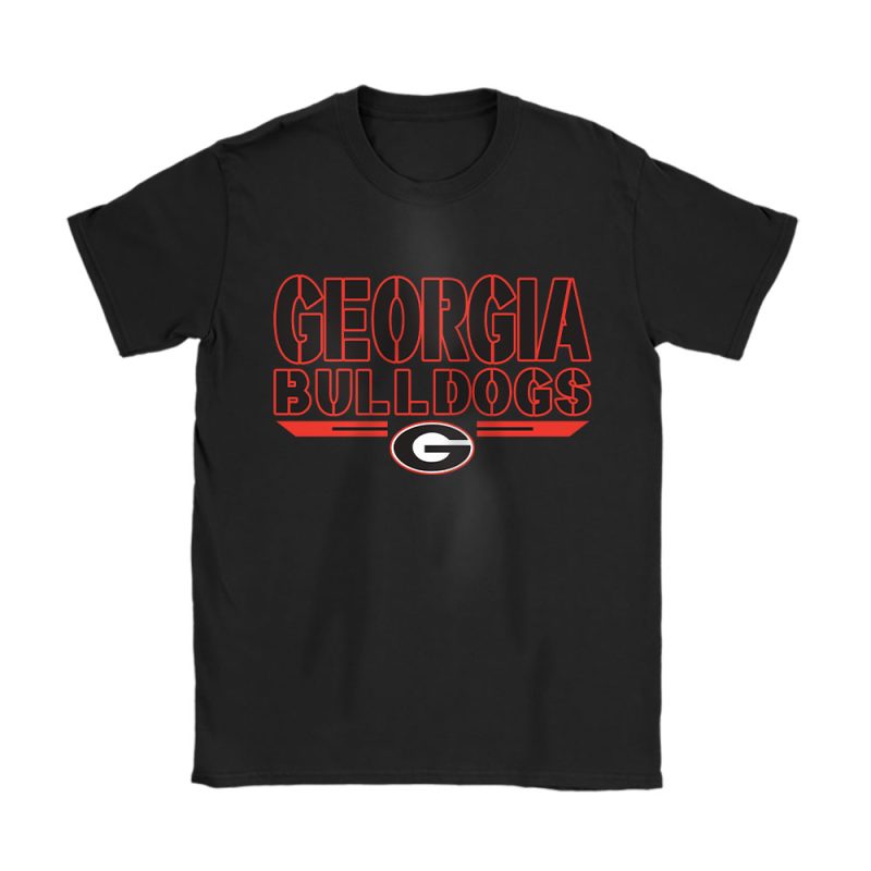 Georgia Team College Football Bulldogs Football Unisex T-Shirt Cotton Tee TAT23360