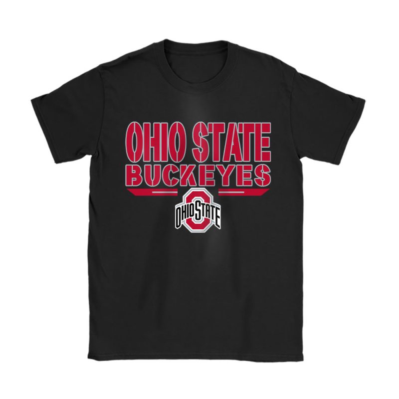 Ohio State Team College Football Buckeyes Football Unisex T-Shirt Cotton Tee TAT23390