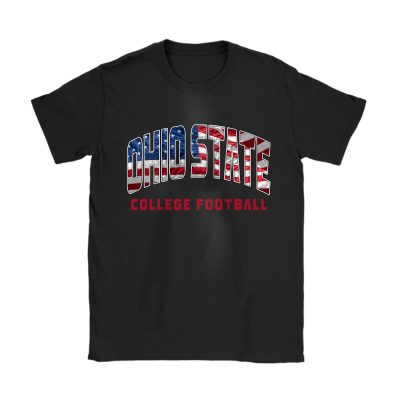 Ohio State Team College Football Buckeyes Football Unisex T-Shirt Cotton Tee TAT23396