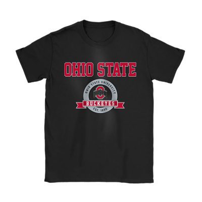 Ohio State Team College Football Buckeyes Football Unisex T-Shirt Cotton Tee TAT23397