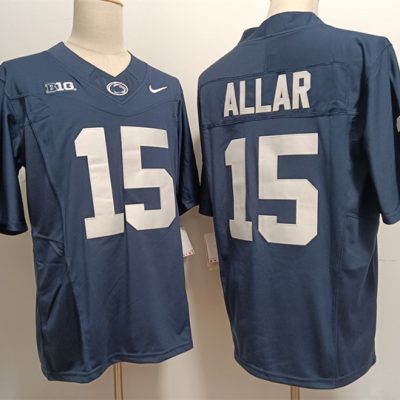 Penn State Nittany Lions #15 Drew Allar Navy F.U.S.E. Stitched Jersey