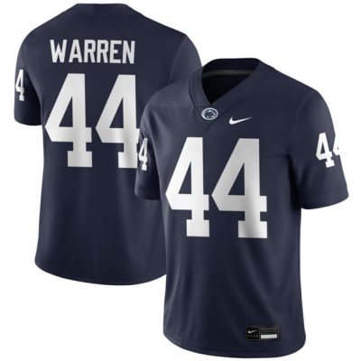 Penn State Nittany Lions #44 Tyler Warren Navy Stitched Jersey