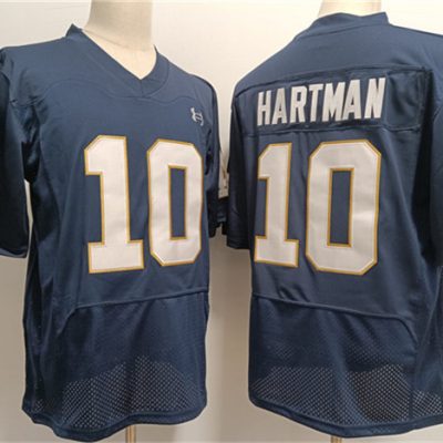 USC Trojans #10 Sam Hartman Navy With Name Stitched Jersey