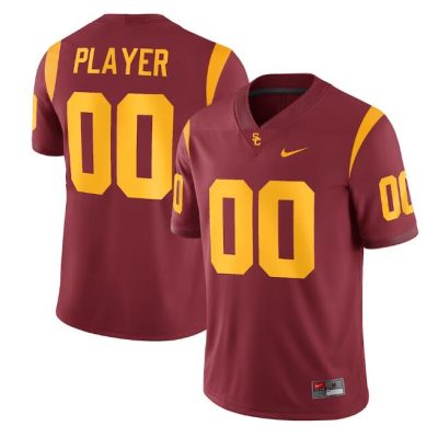 USC Trojans ACTIVE PLAYER Custom Red Stitched Jersey