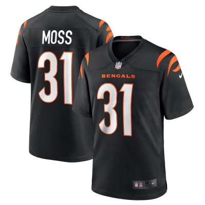 Zack Moss Cincinnati Bengals Game Jersey - Black