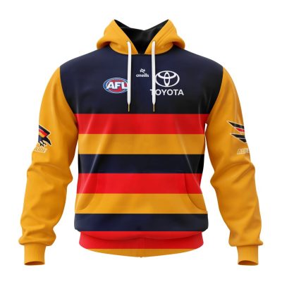 AFL Adelaide Crows Personalized 2025 Home Kits Unisex Hoodie