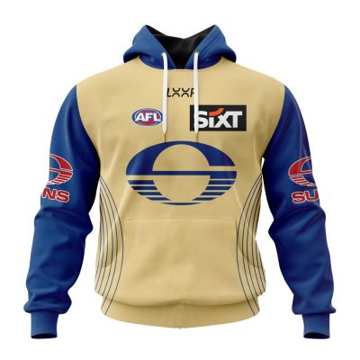 AFL Gold Coast Suns Personalized 2025 Clash Kits Unisex Hoodie